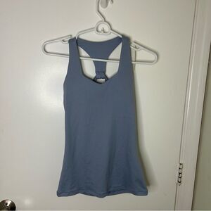 All in Motion | light blue athletic bra tank top | xs